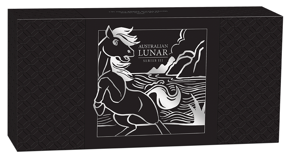 Australian Lunar Series III 2026 Year of the Horse Silver Proof Three-Coin Set