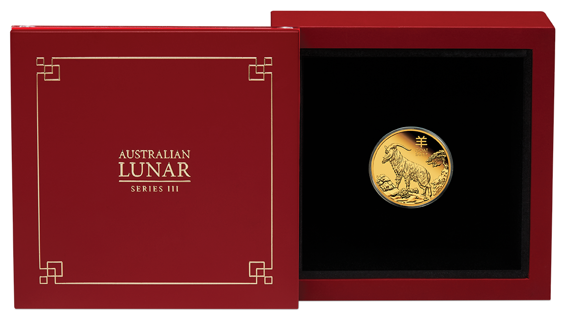 2027 Year of the Goat 1/10oz Gold Proof Coin