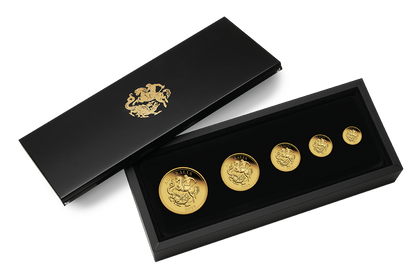 The Perth Mint’s 125th Anniversary Australia Sovereign 2024 Gold Proof Five-Coin Set