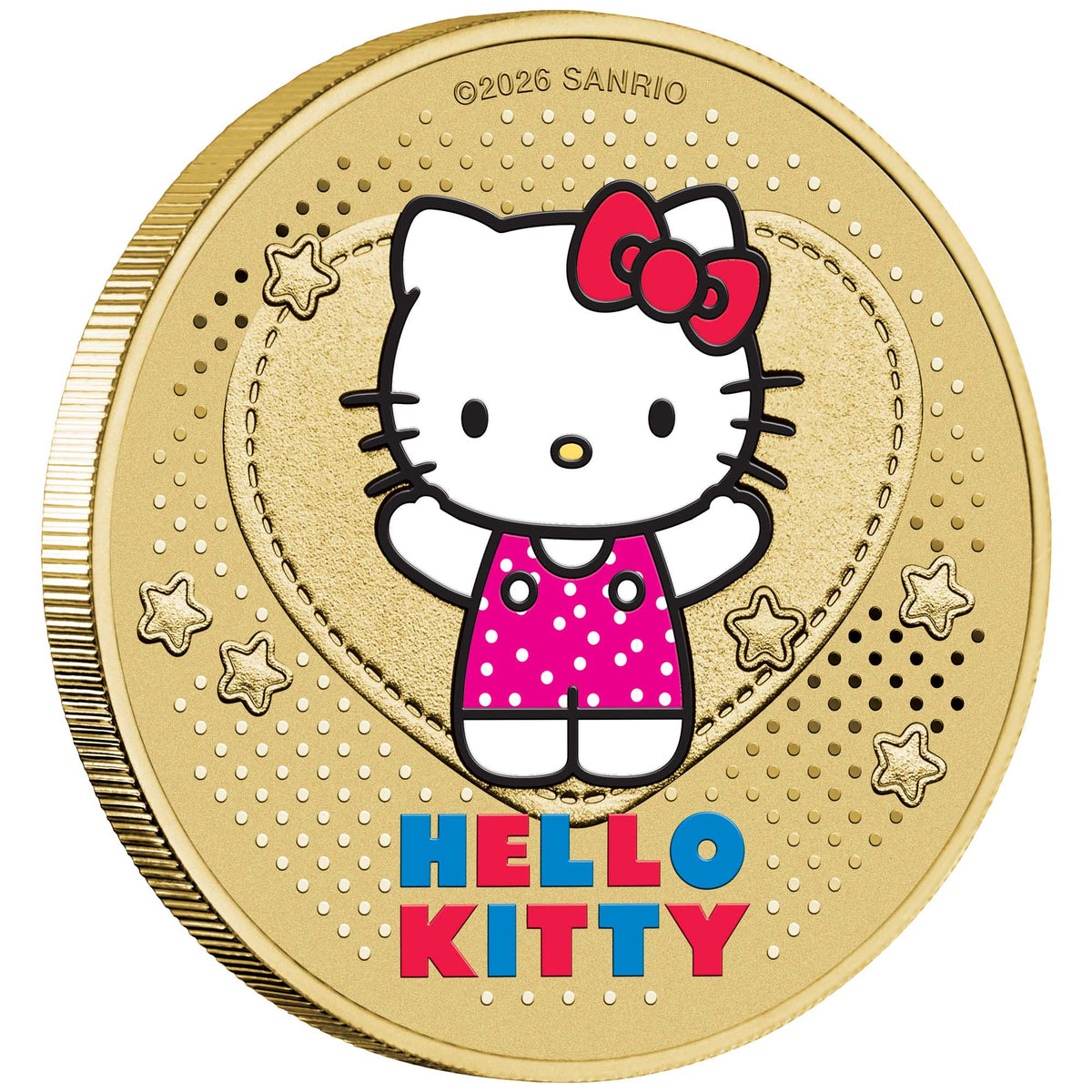 Hello Kitty 2026 Stamp and Coin Cover