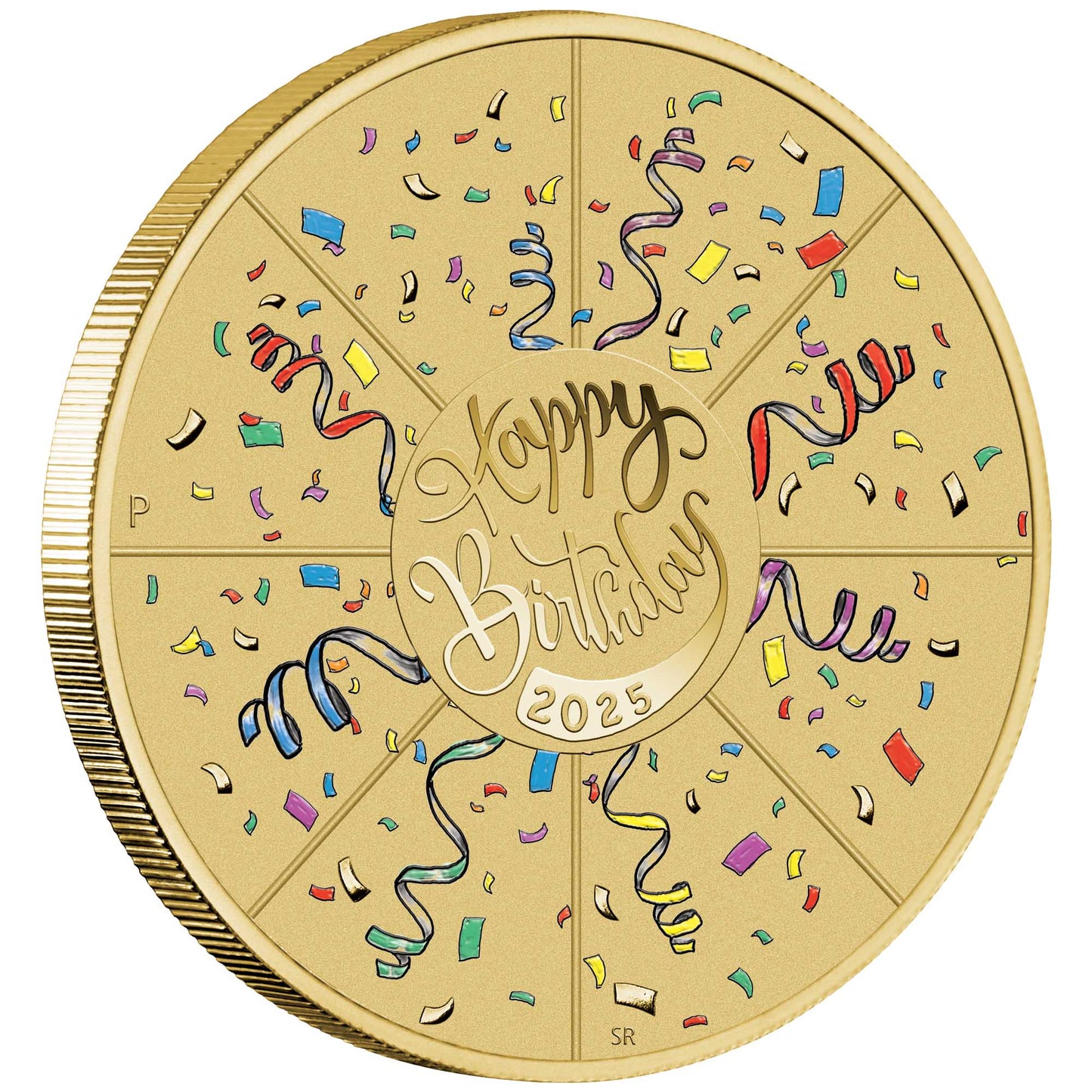 Happy Birthday 2025 Stamp & Coin Cover