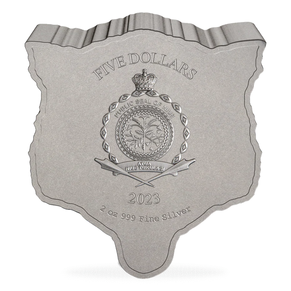 Fierce Nature – Wolf 2oz Silver Coin