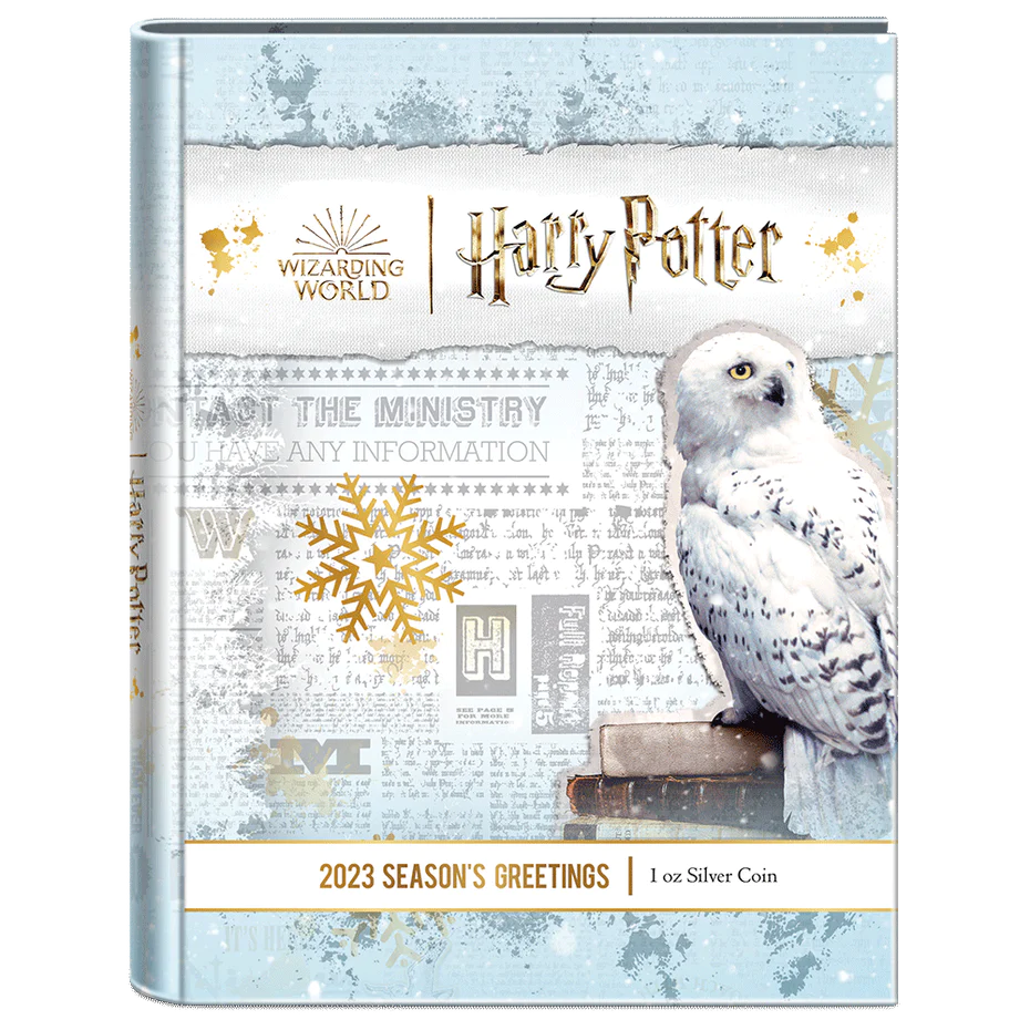 Harry Potter Season’s Greetings 2023 1oz Silver Coin