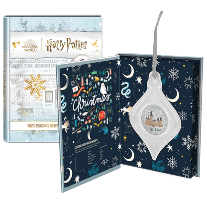 Harry Potter Season’s Greetings 2023 1oz Silver Coin