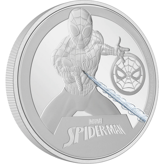 Marvel Spider-Man 1oz Silver Coin