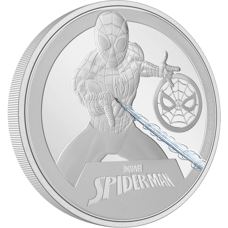 Marvel Spider-Man 1oz Silver Coin
