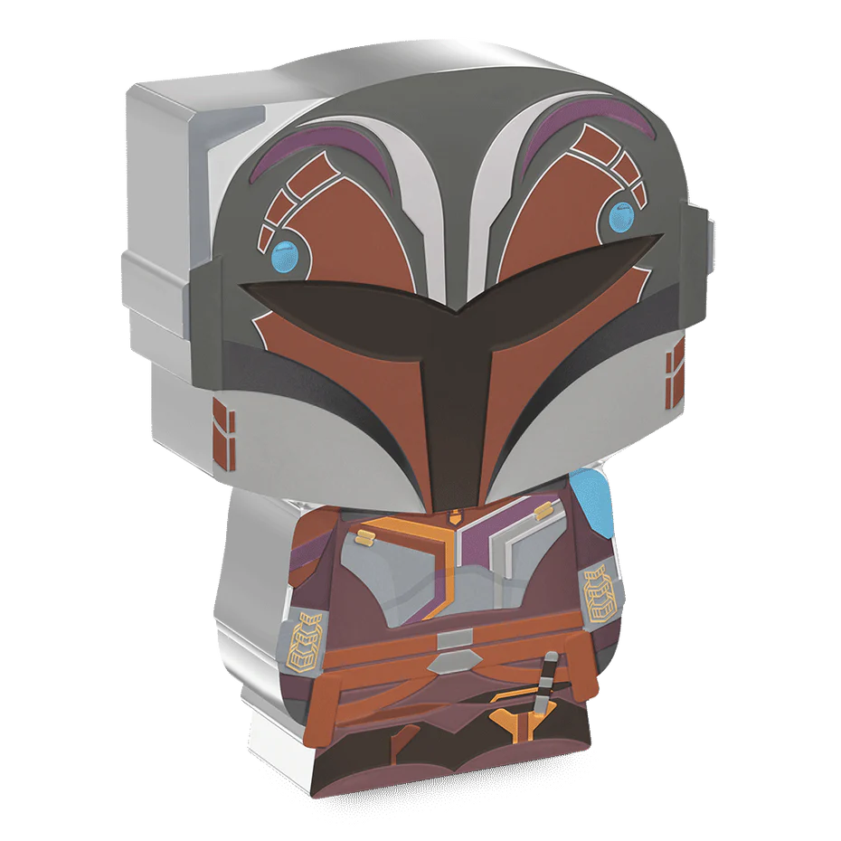 Star Wars Ahsoka – Sabine Wren 1oz Silver Chibi Coin