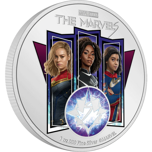 Marvel - The Marvels 1oz silver 2023