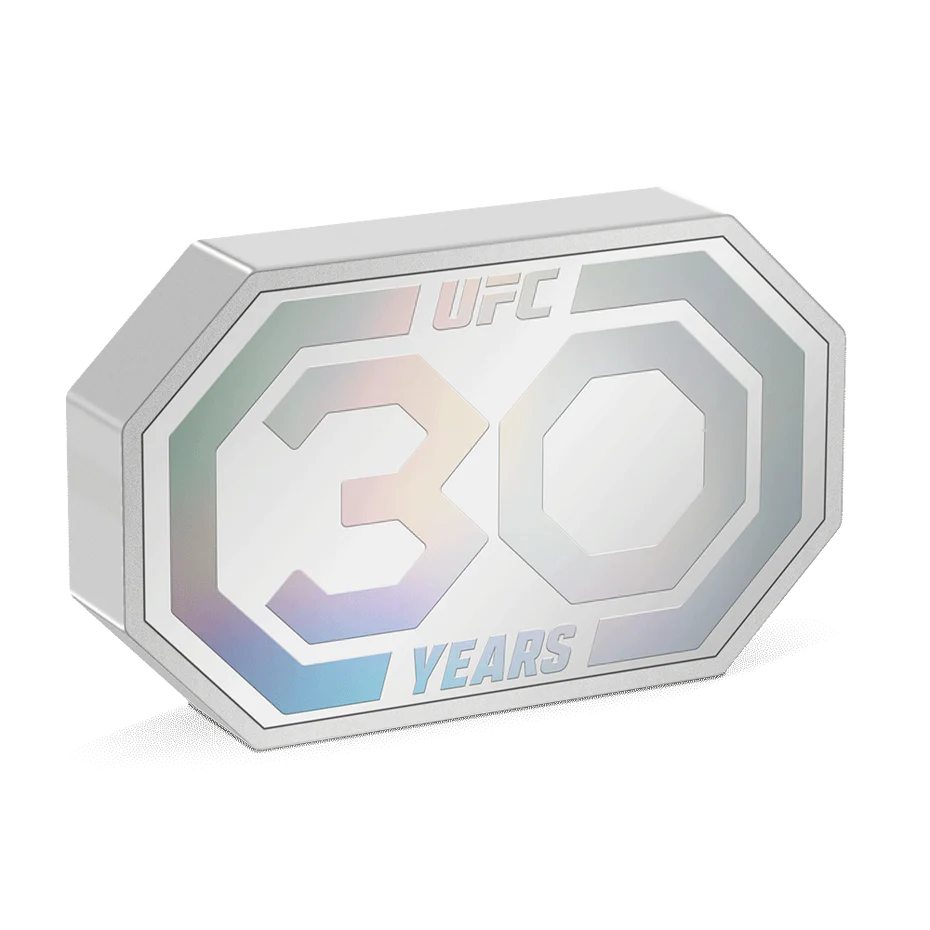 UFC 30th Anniversary 1oz Silver Coin