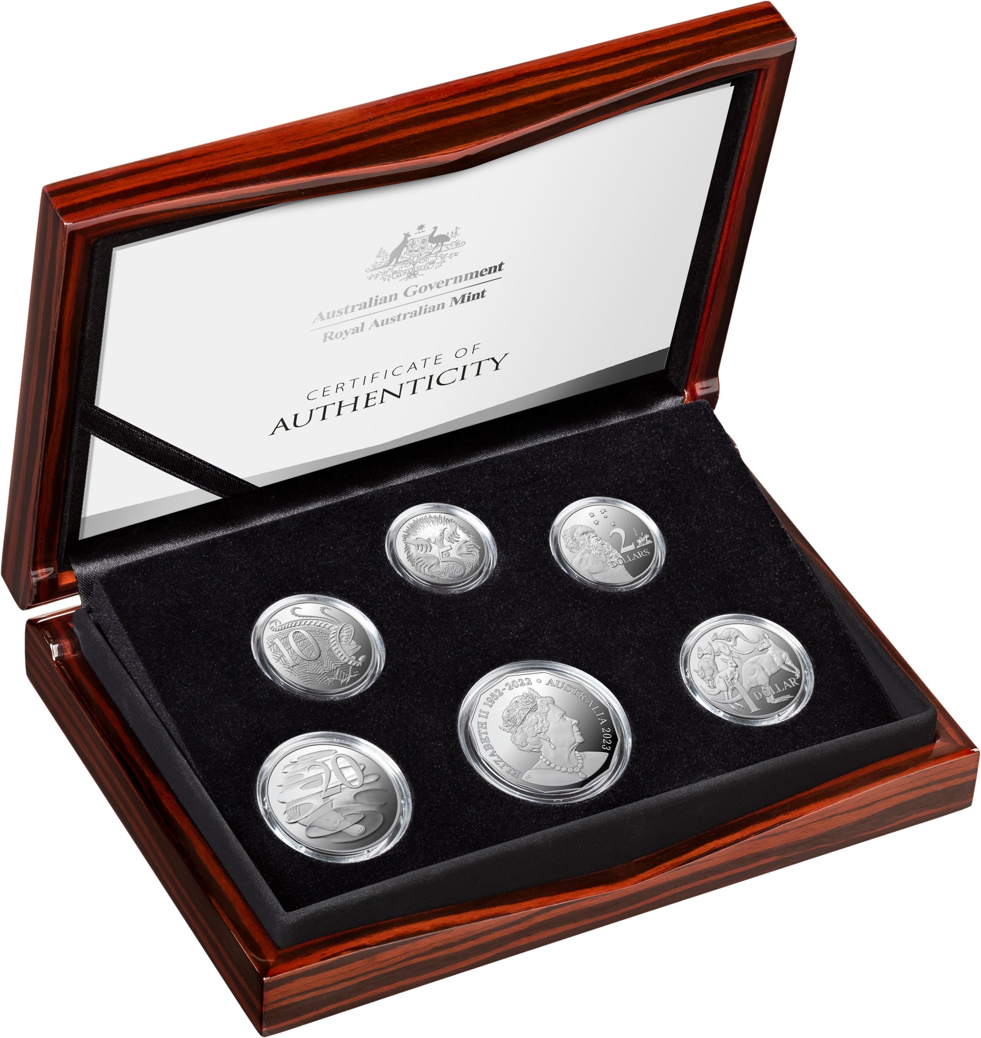 2023 Six Coin Fine Silver Proof Set