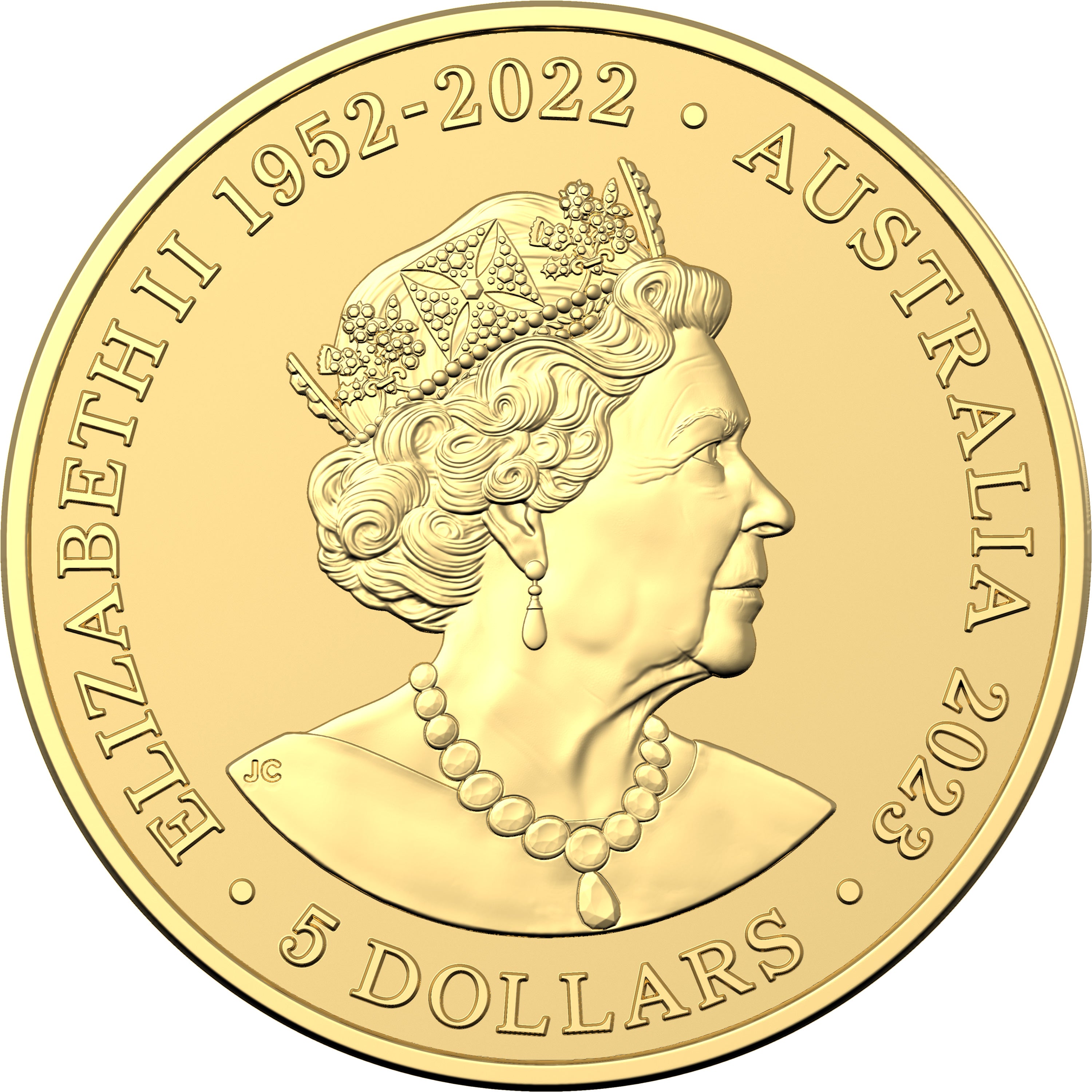 Mini Money Emu 2023 $5 1/2g Frosted Uncirculated Gold Coin