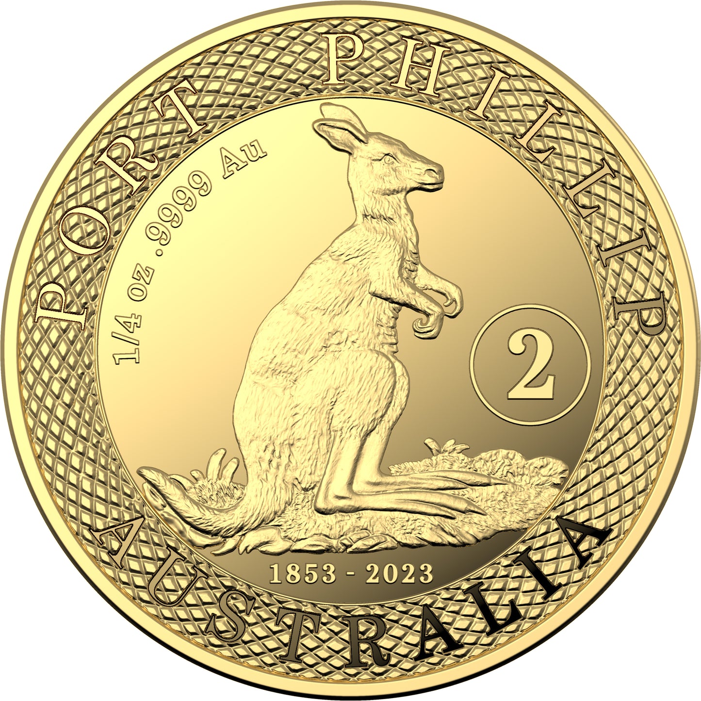 170th anniversary of the Port Phillip Gold Pattern - 2023 $25 14oz four-coin Gold Proof Set
