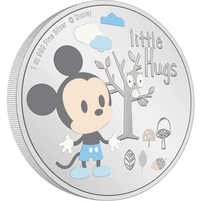 Disney Baby Little Hugs – Boy 1oz Silver Coin