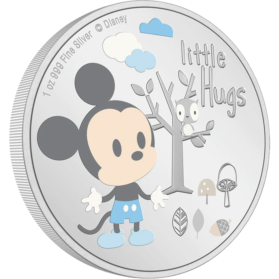 Disney Baby Little Hugs – Boy 1oz Silver Coin