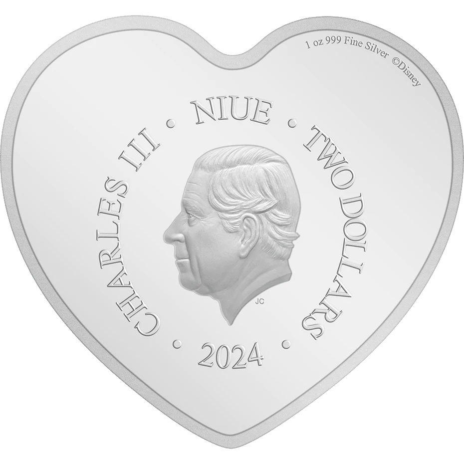 Disney Love 2024 – Only For You 1oz Silver Coin