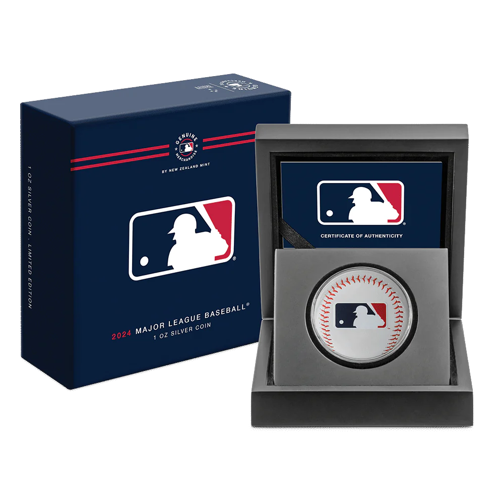 Major League Baseball 2024 1oz Silver Coin