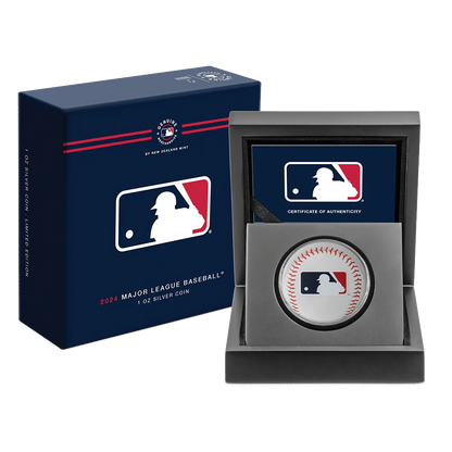 Major League Baseball 2024 1oz Silver Coin