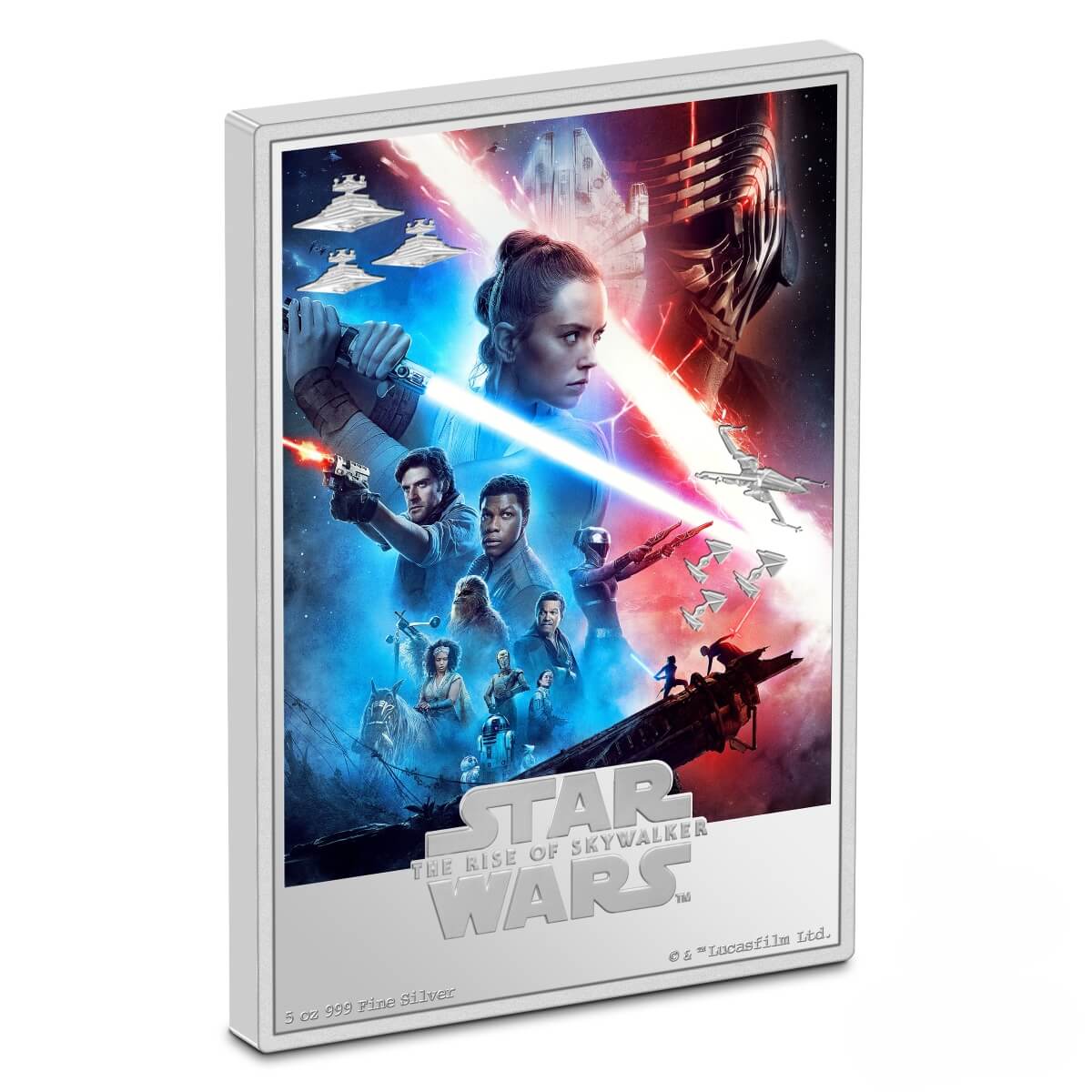 Star Wars: The Rise Of Skywalker 2024 5oz Silver Poster Coin