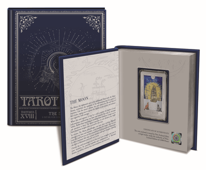 Tarot Cards XVII The Moon 2024 1oz Silver Coin