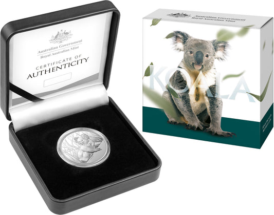 Koala 2024 $5 1oz Silver High Relief Coin