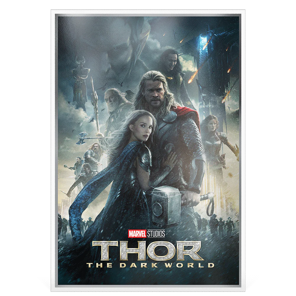 Marvel – The Infinity Saga Phase Two - Thor: The Dark World 1.5oz Silver Foil