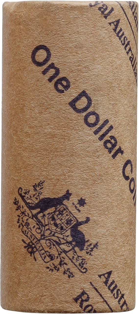 2025 $1 Circulating Coin Roll Non-Premium (H/H or T/T)