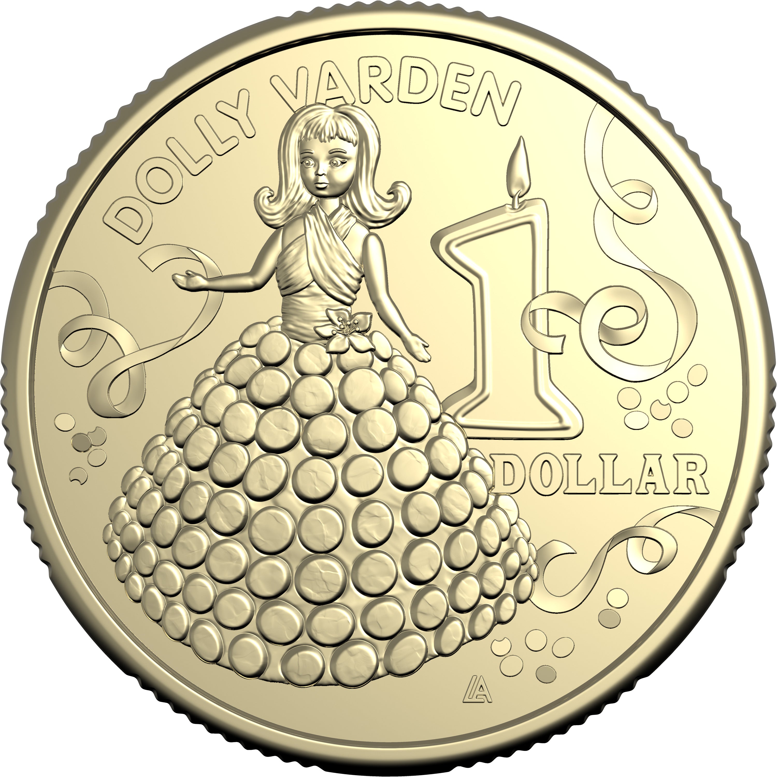 AWW Birthday Cake 2025 $1 Ten-Coin Collection *$2 Coloured Coin included!*