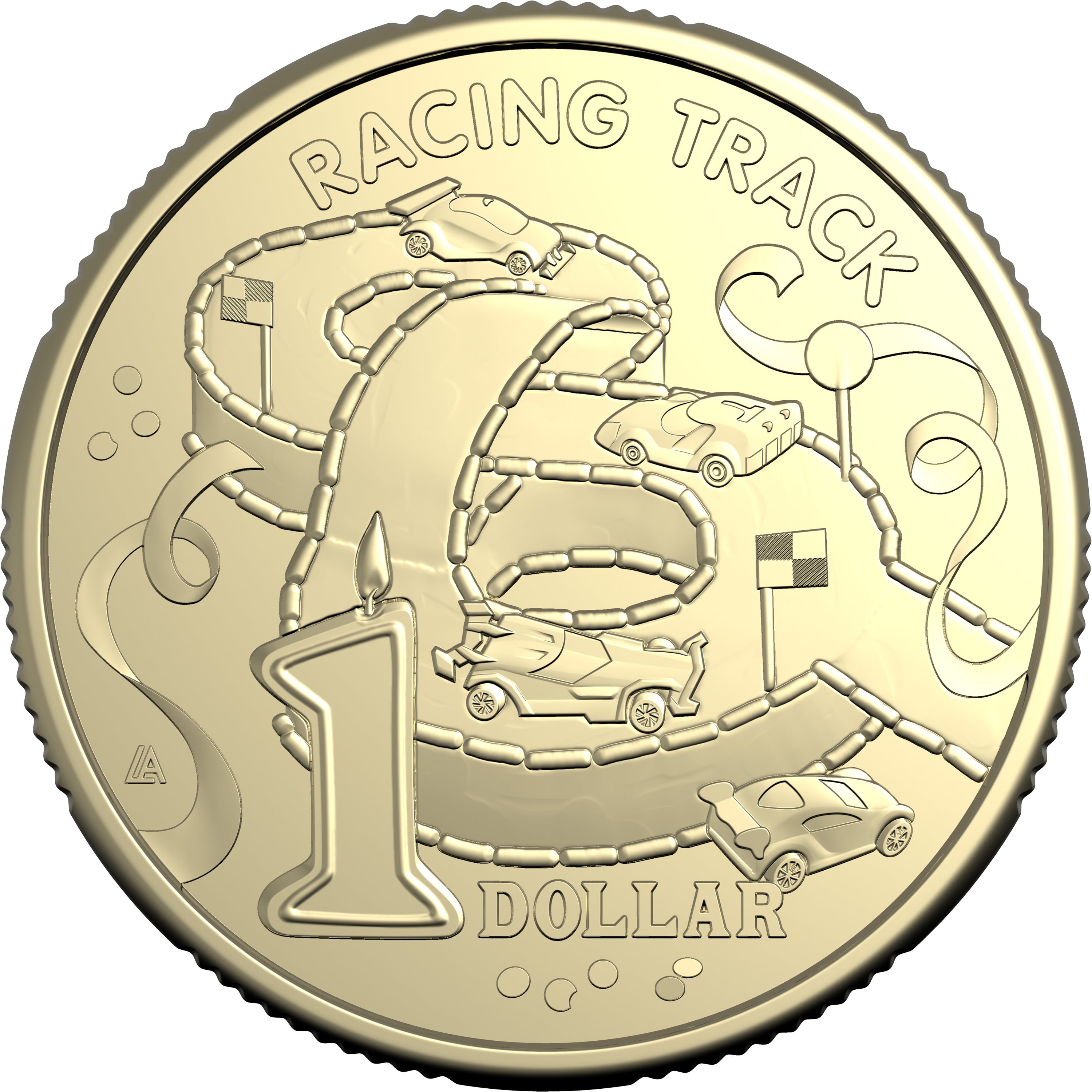AWW Birthday Cake 2025 $1 Ten-Coin Collection *$2 Coloured Coin included!*