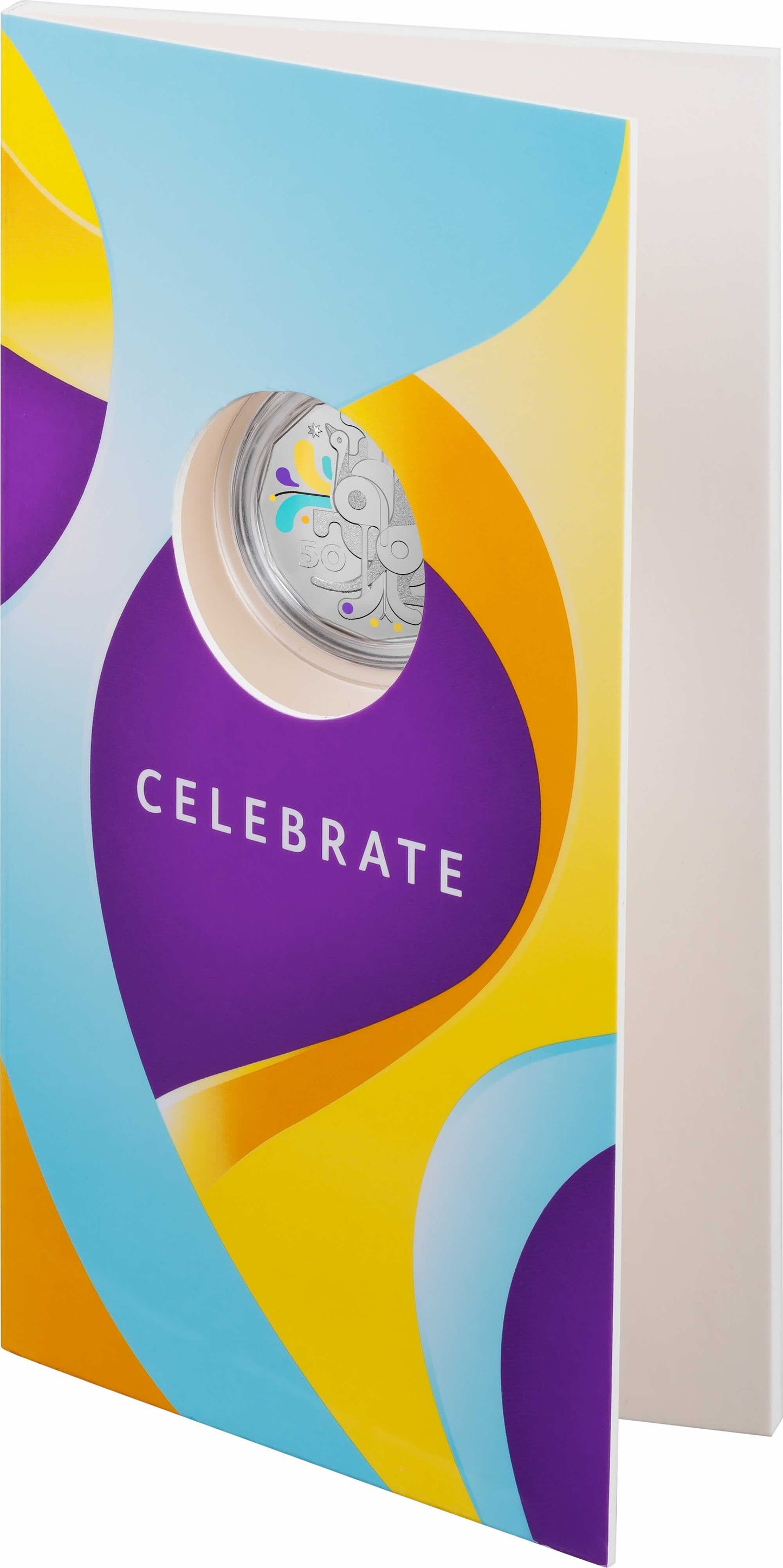 Celebrations 2025 50c Coloured Uncirculated Coin