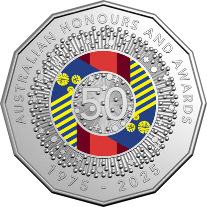 50 Years of the Australian Honours System 2025 Coloured Six Coin Uncirculated Year Set