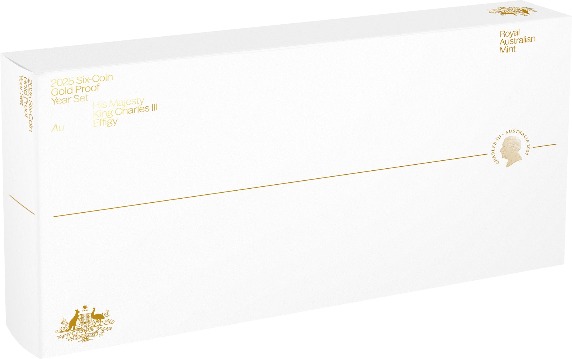 2025 Six Coin Gold Proof Year Set - HM King Charles III