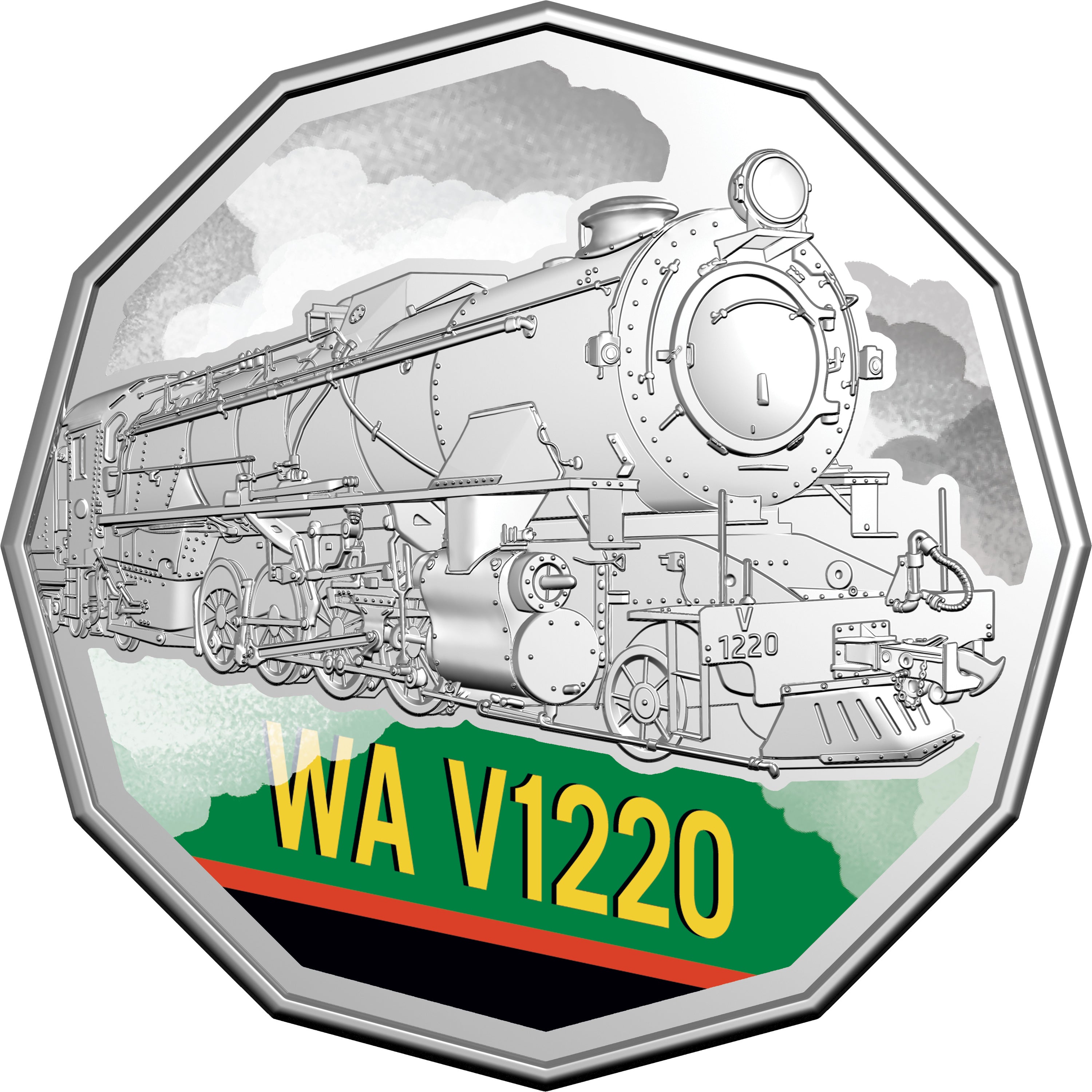 Steam Giants 2025 50c uncirculated Seven-Coin Collection