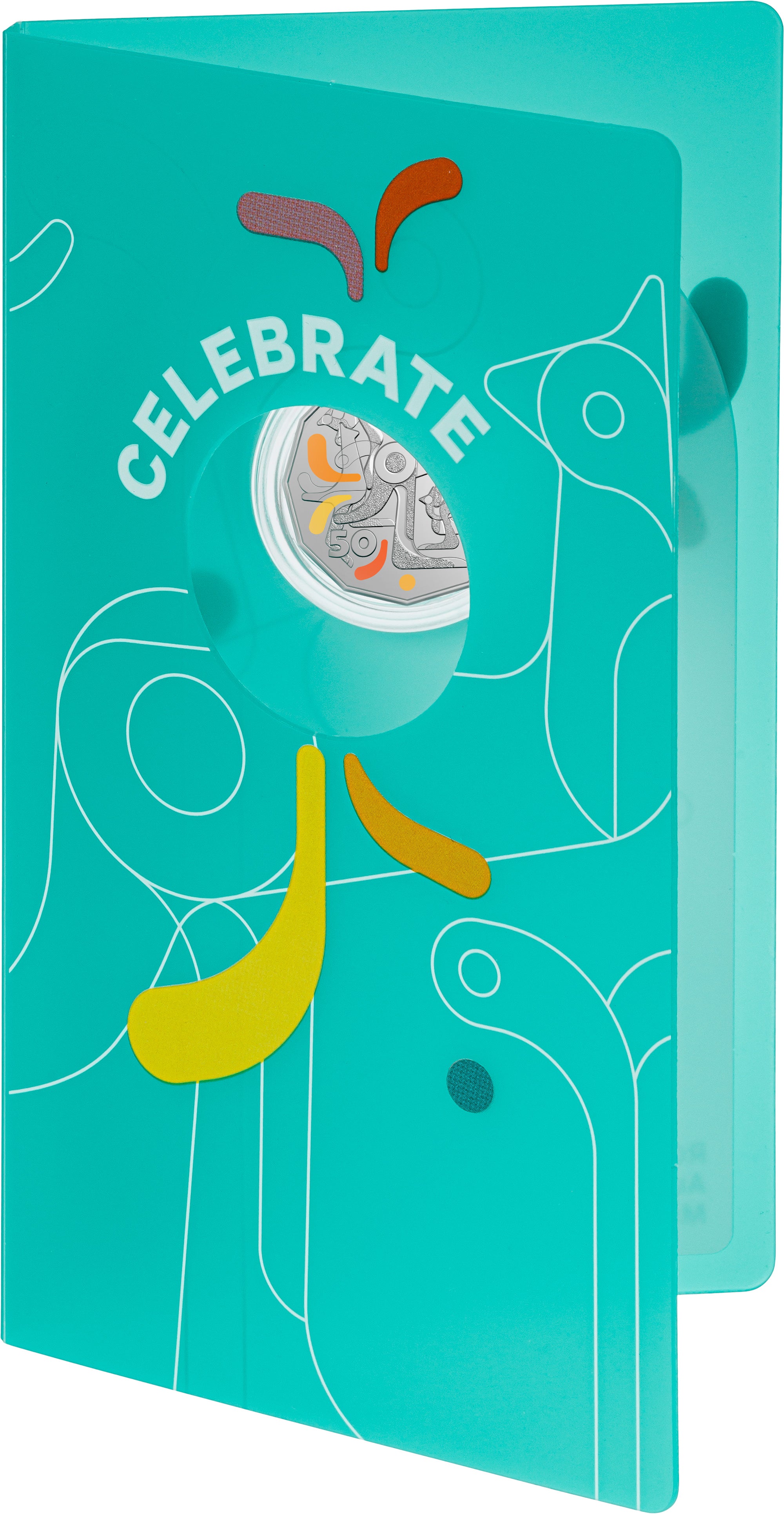 Celebrations 2026 50c Coloured Uncirculated Coin
