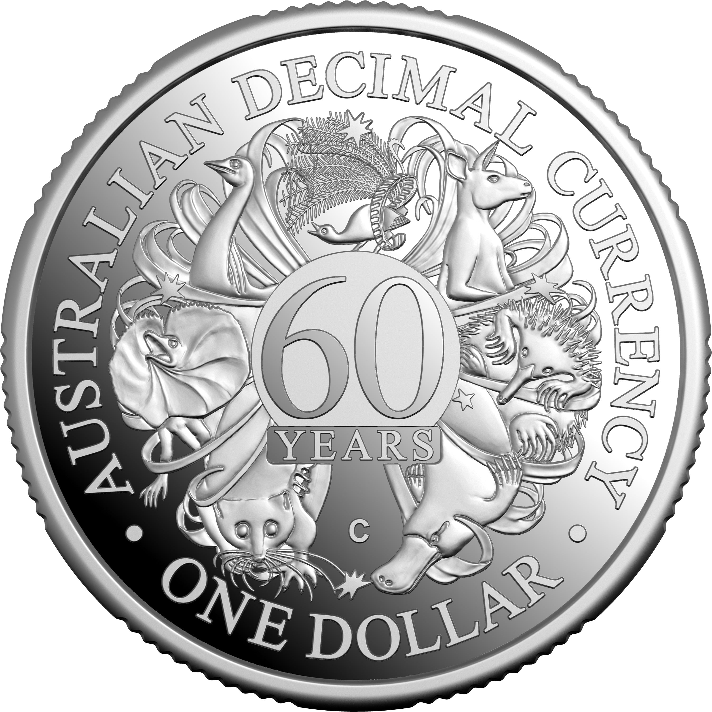 60th Anniversary of Decimal Currency 2026 $1 Silver Proof Coin