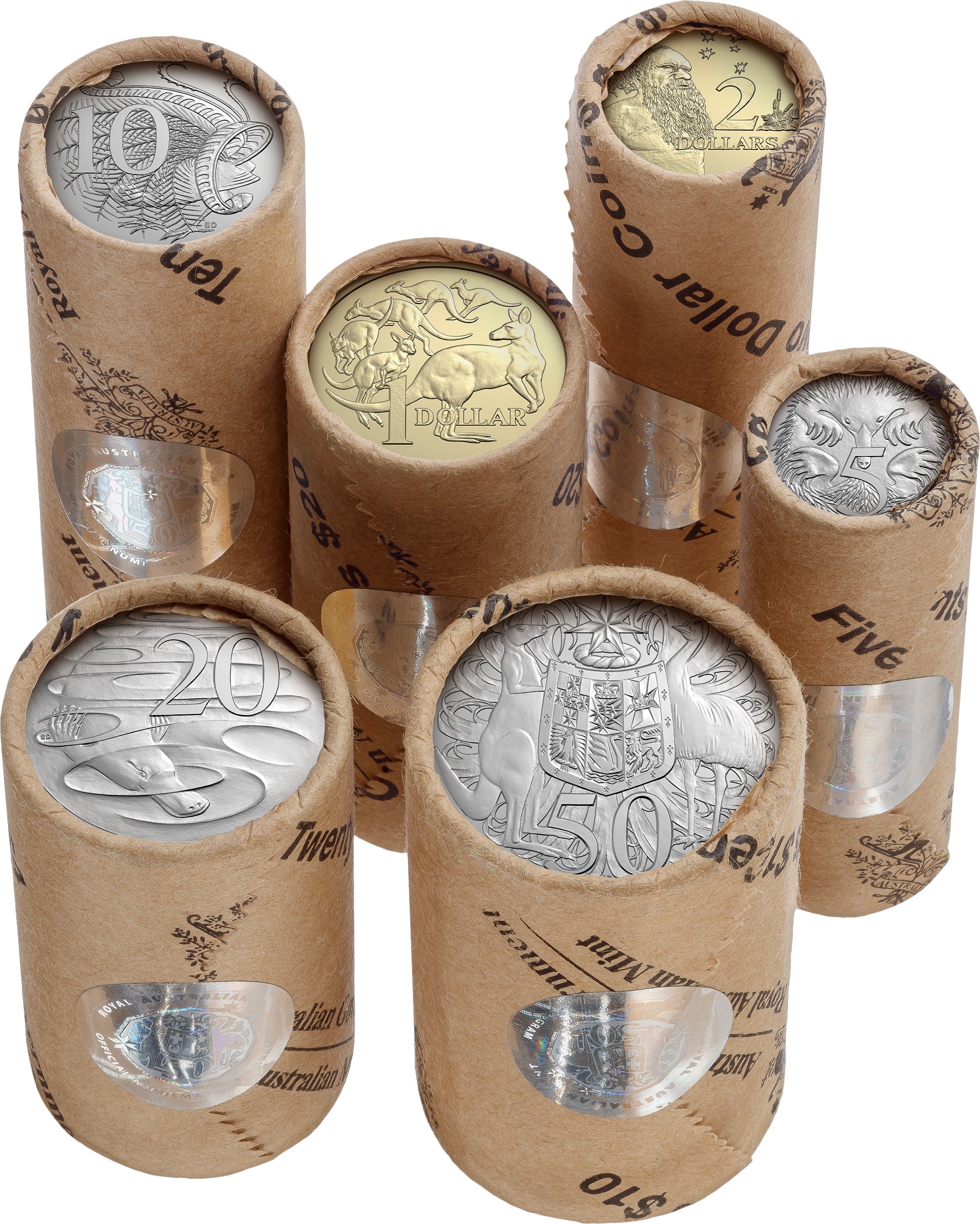 2026 Royal Australian Mint Premium 6 Rolled Coin Set