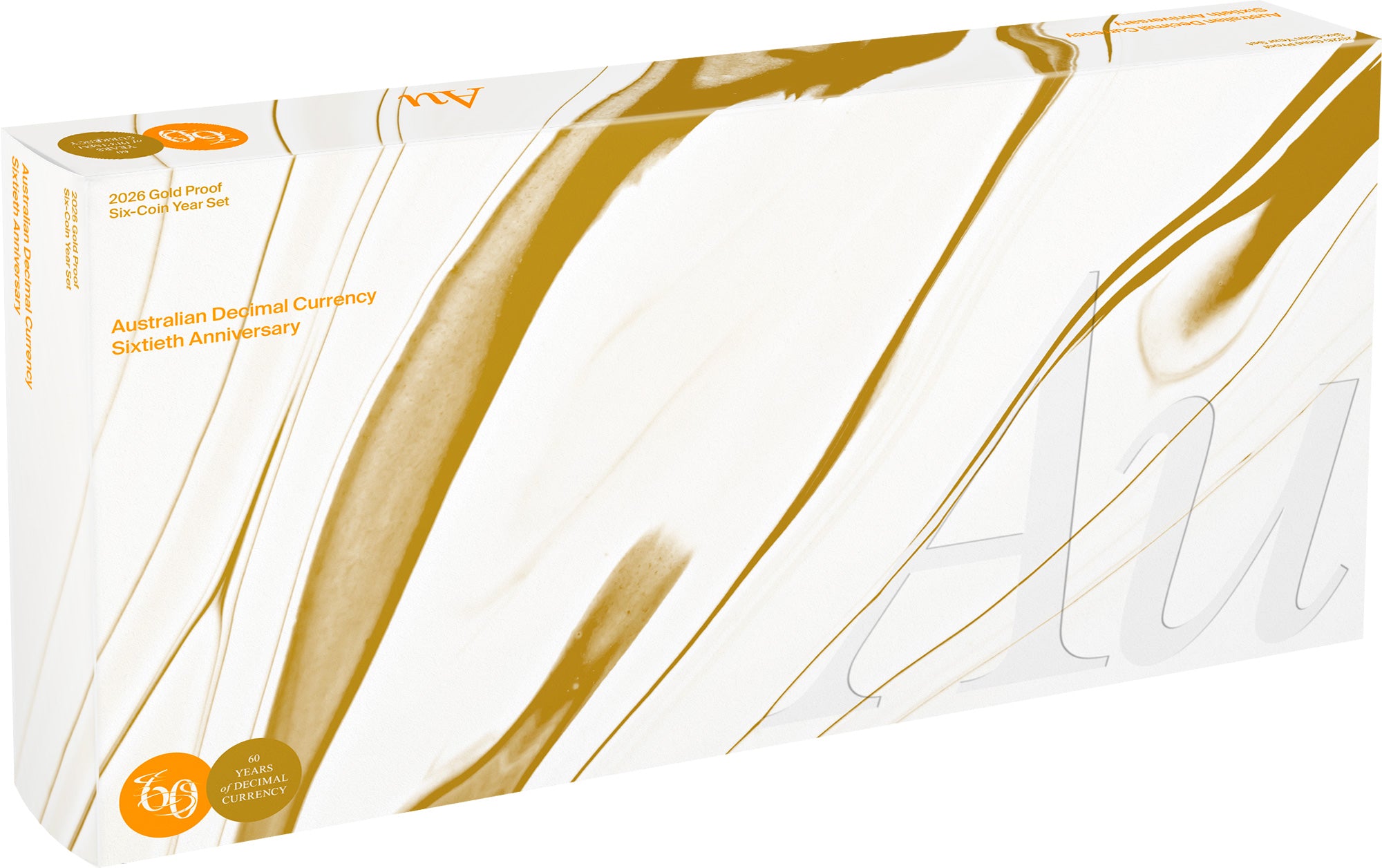 60th Anniversary of Decimal Currency 2026 Six-Coin Gold Proof Year Set