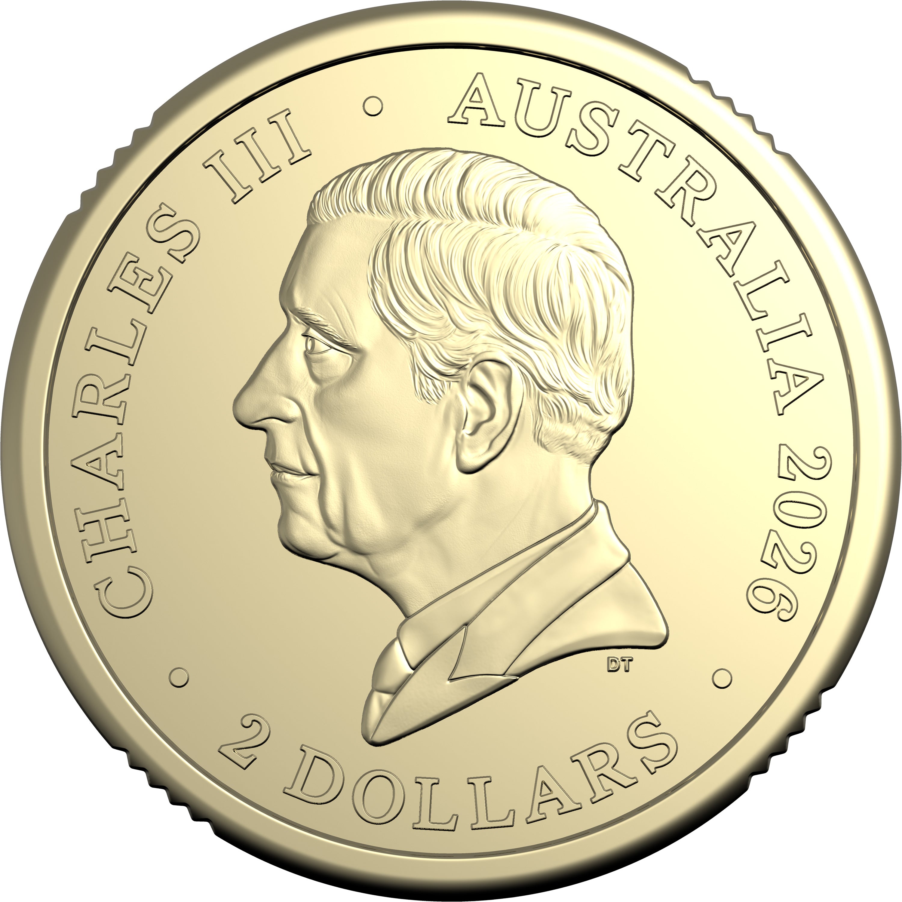 Dawn Service 2026 $2 C Mintmark Coloured Uncirculated Coin in Card