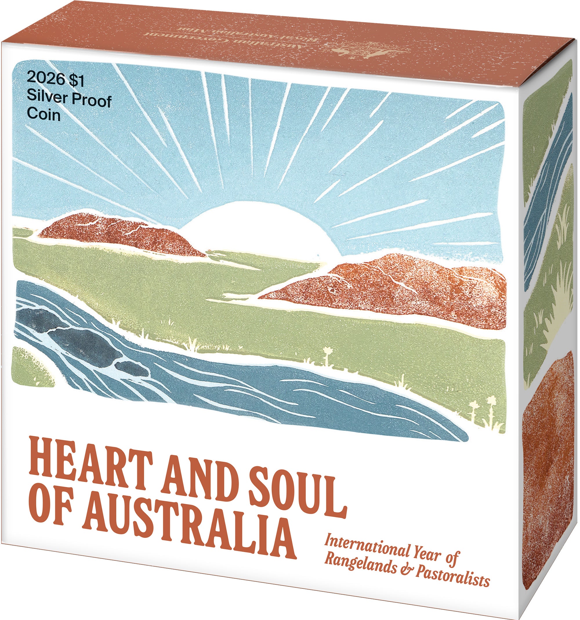 Heart and Soul of Australia International Year of Rangelands and Pastoralist 2026 $1 Fine Silver Proof Card