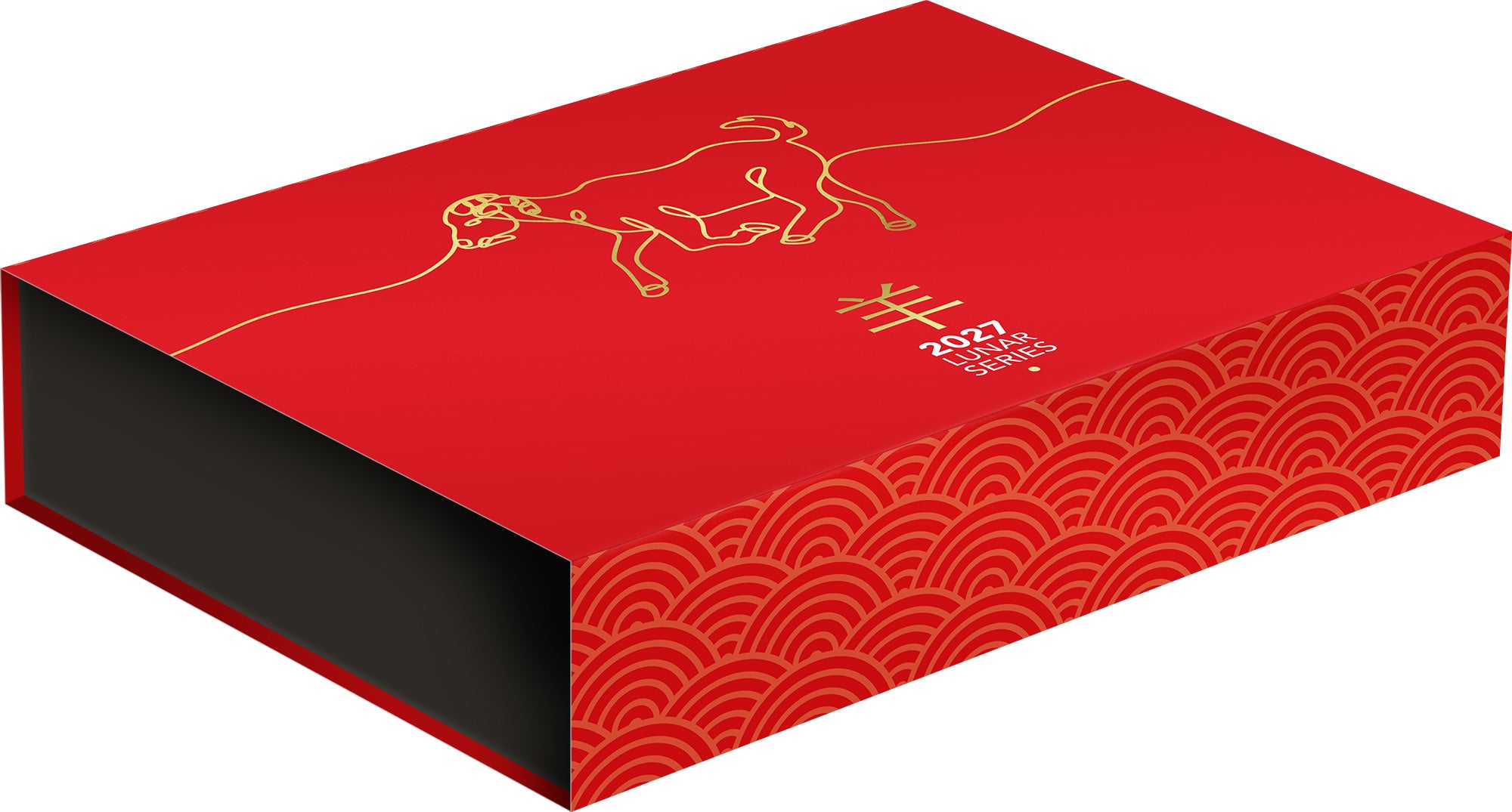 Year of the Goat 2027 $100 1oz Gold Proof Domed Coin