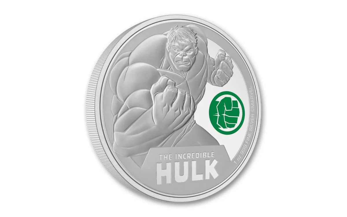 Marvel The Incredible Hulk 2024 1oz Silver Coin