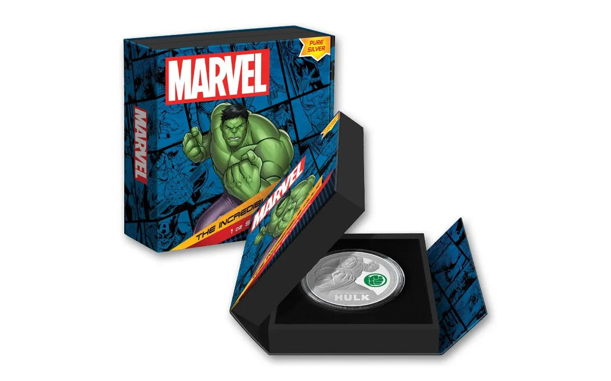 Marvel The Incredible Hulk 2024 1oz Silver Coin