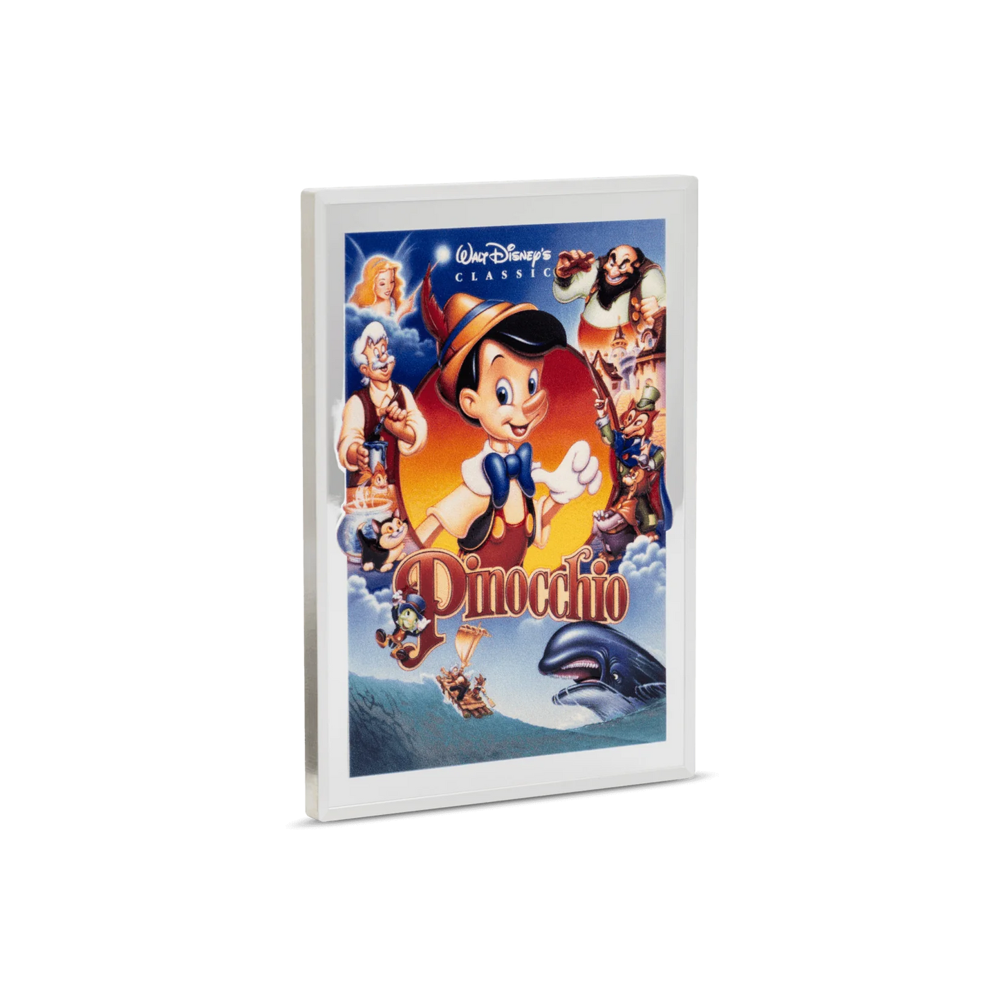 Disney Pinocchio 2024 5oz Silver Collectable Poster Coin