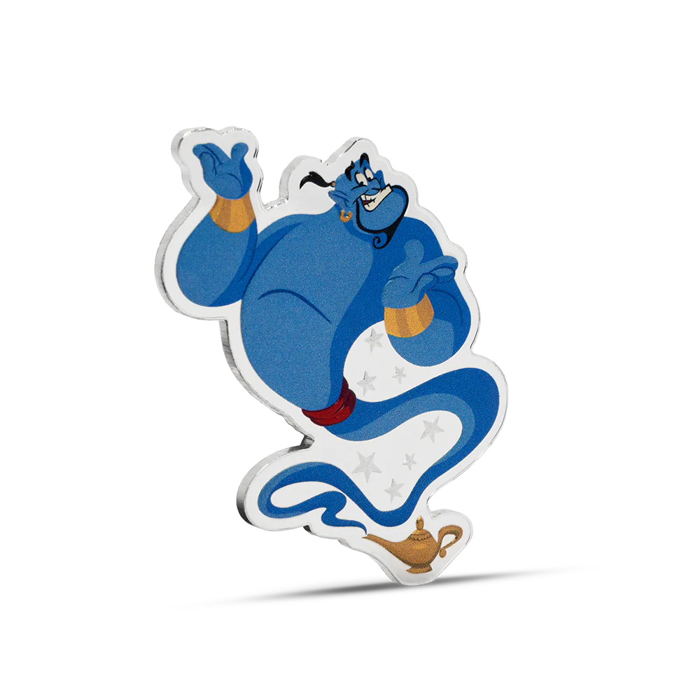 Disney Aladdin - Genie 1oz Silver Collectible Coin