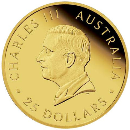 Australian Kangaroo 2024 1/4oz Gold Proof Coin