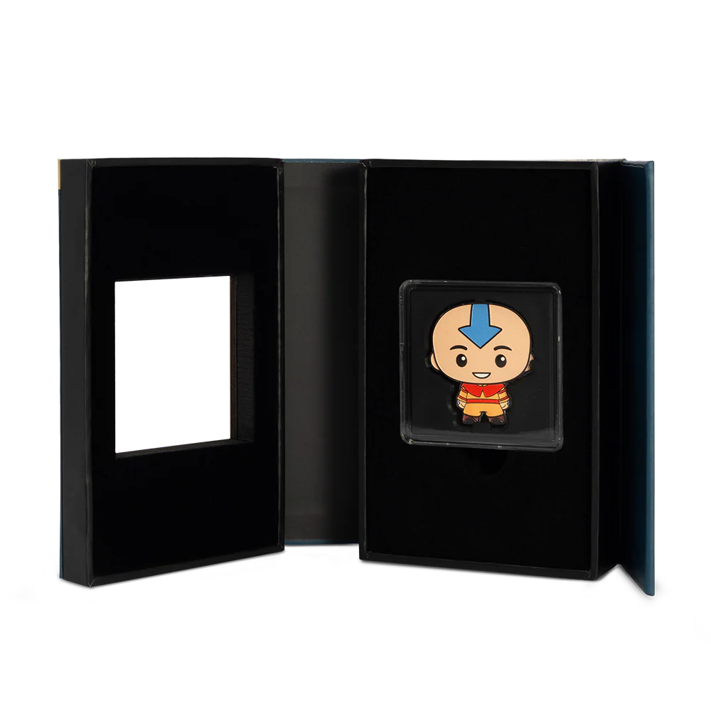 Avatar The Last Airbender - Aang Chibi 1oz Silver Chibi Coin