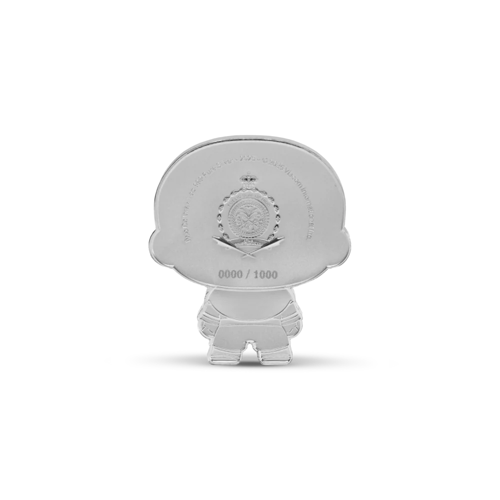 Avatar The Last Airbender - Aang Chibi 1oz Silver Chibi Coin