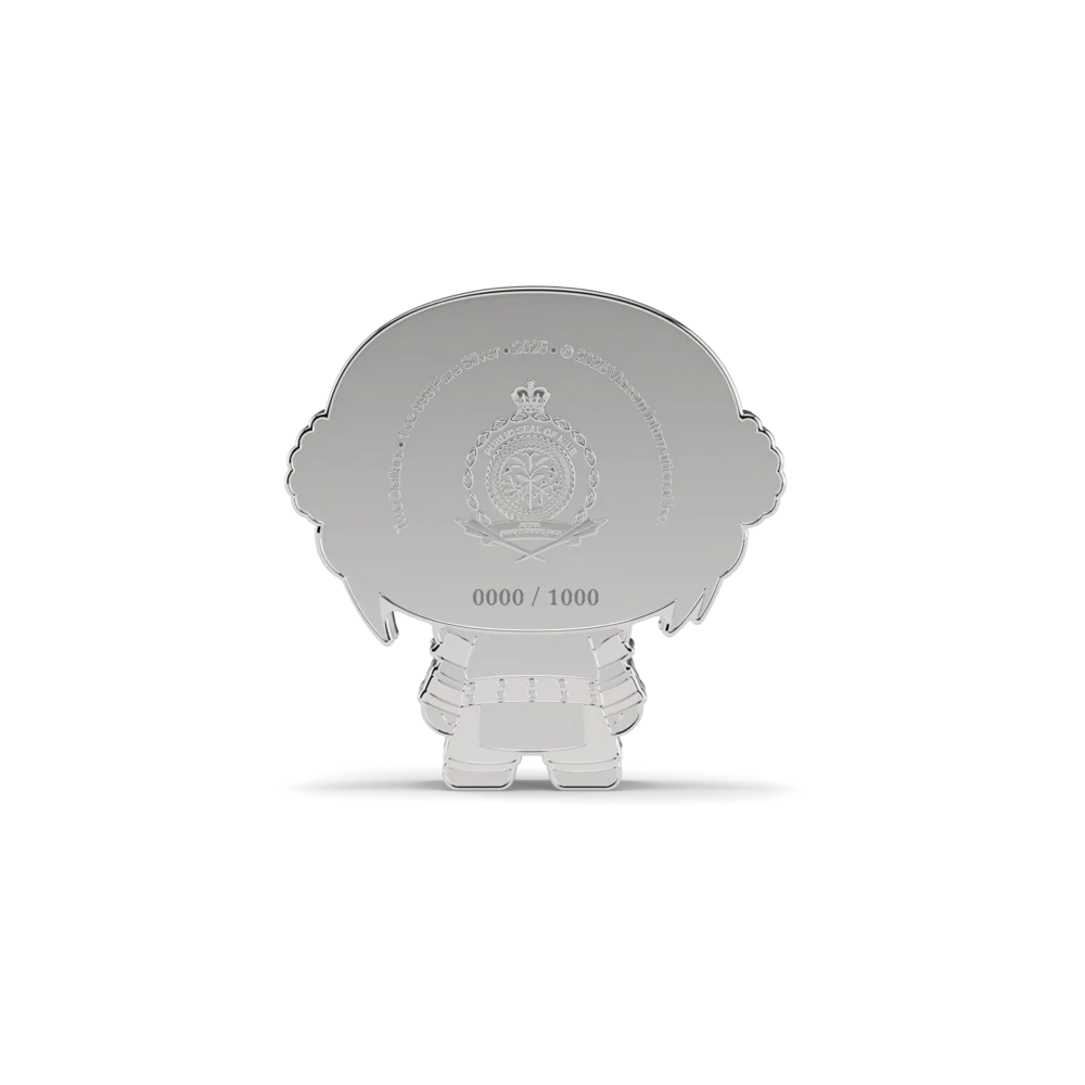 Avatar The Last Airbender - Toph Chibi 1oz Silver Chibi Coin