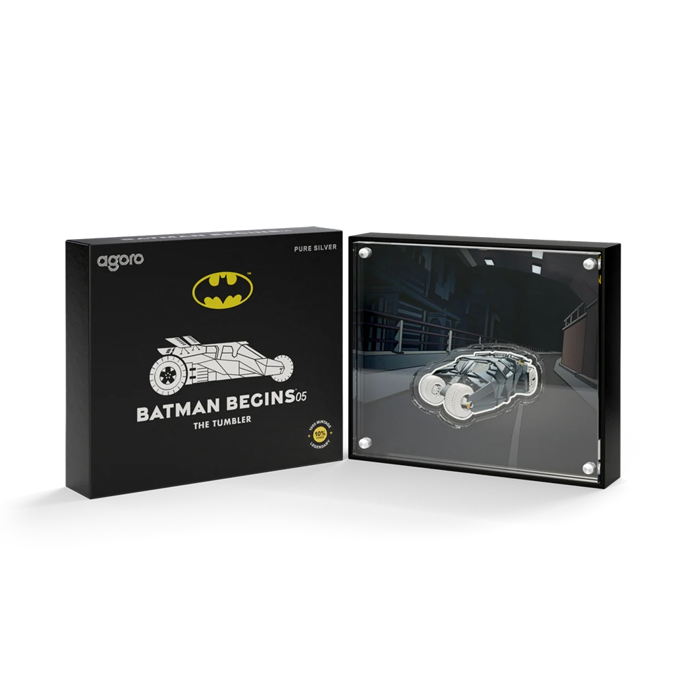 Batman Begins The Tumbler 1/2oz Silver Collectible Coin