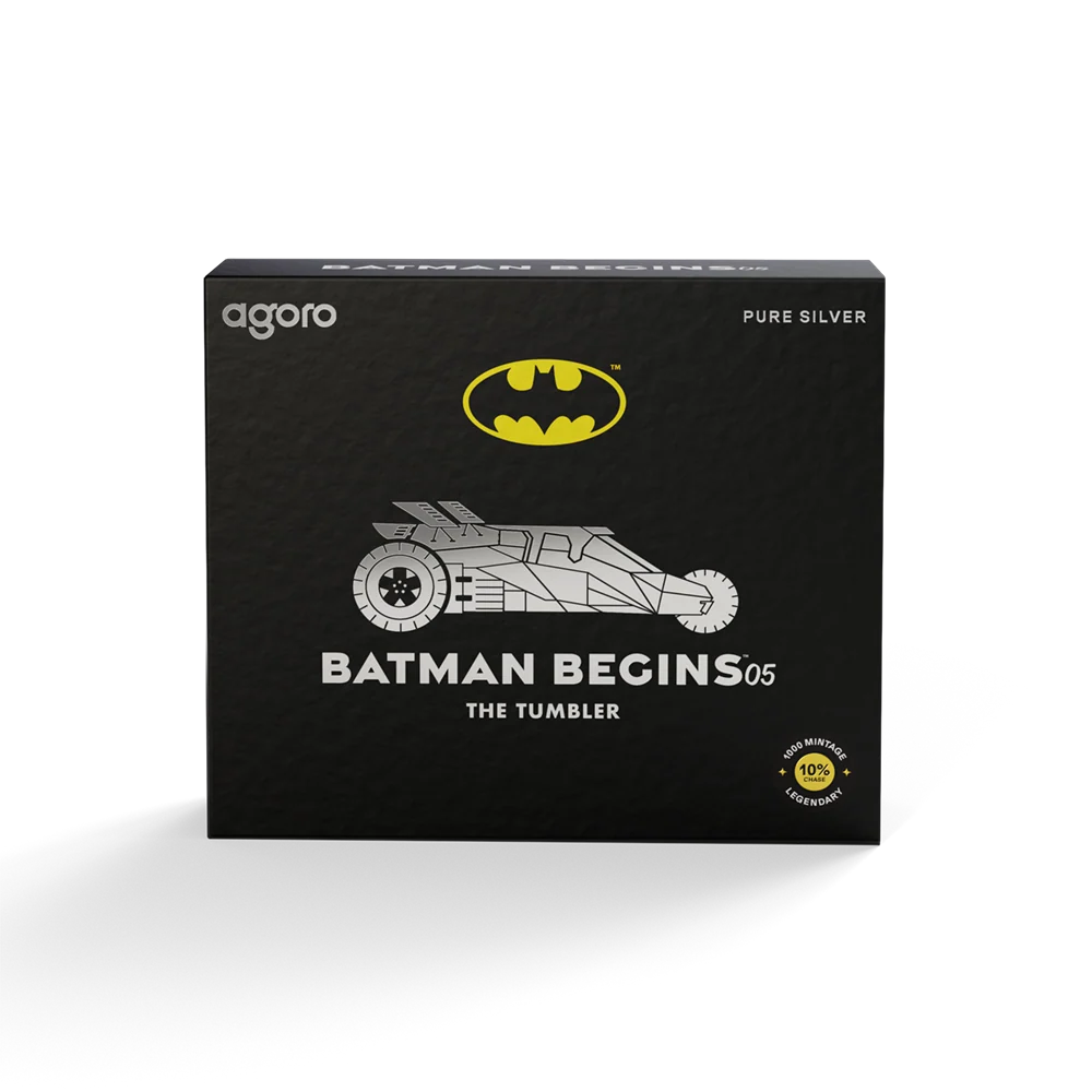 Batman Begins The Tumbler 1/2oz Silver Collectible Coin