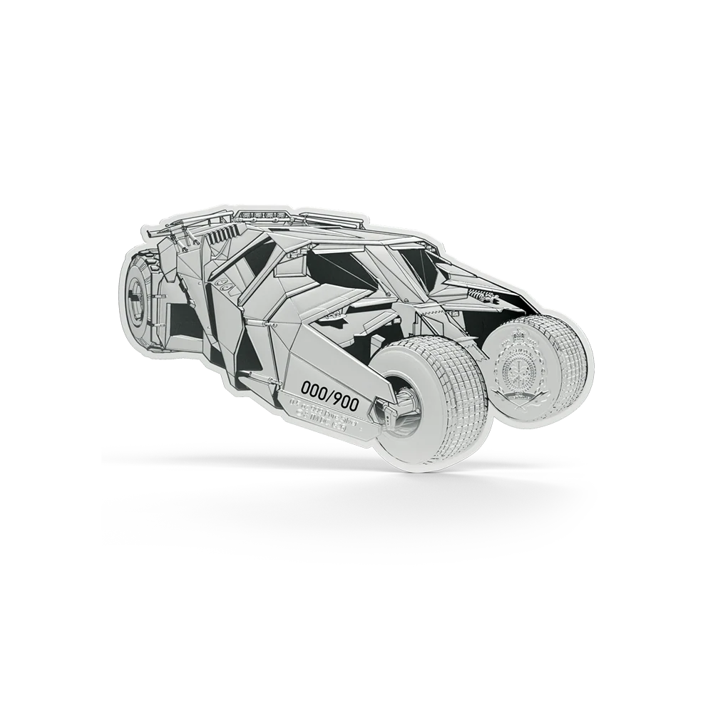 Batman Begins The Tumbler 1/2oz Silver Collectible Coin